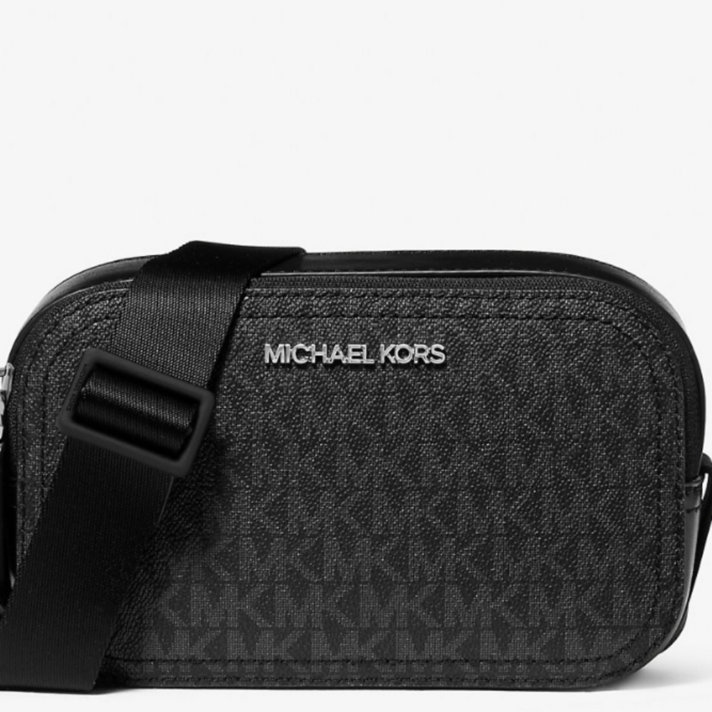 Michael Kors Cooper Signature Logo Camera Bag